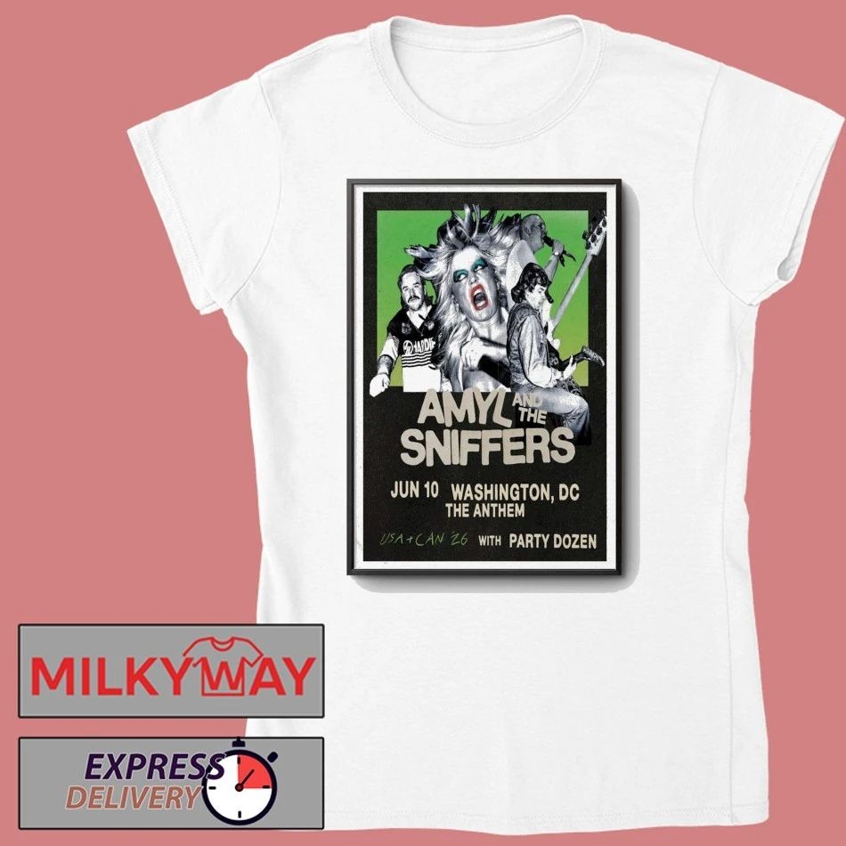 SHOW Jun 10 2026 Amyl And The Sniffers Poster The Anthem shirt