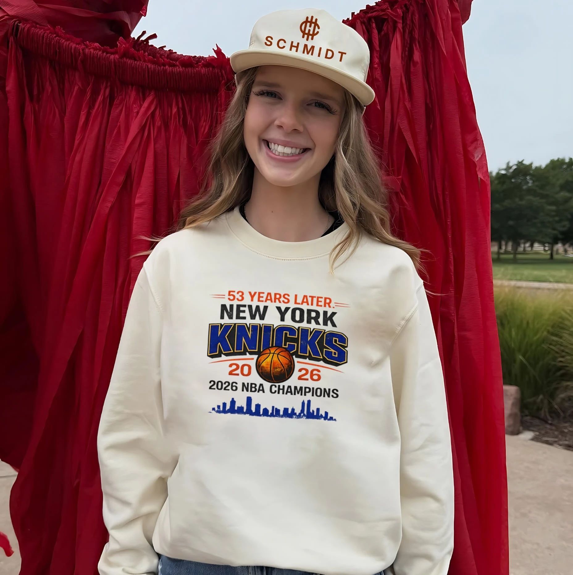 53 years later New York 2026 Champions Basketball shirt
