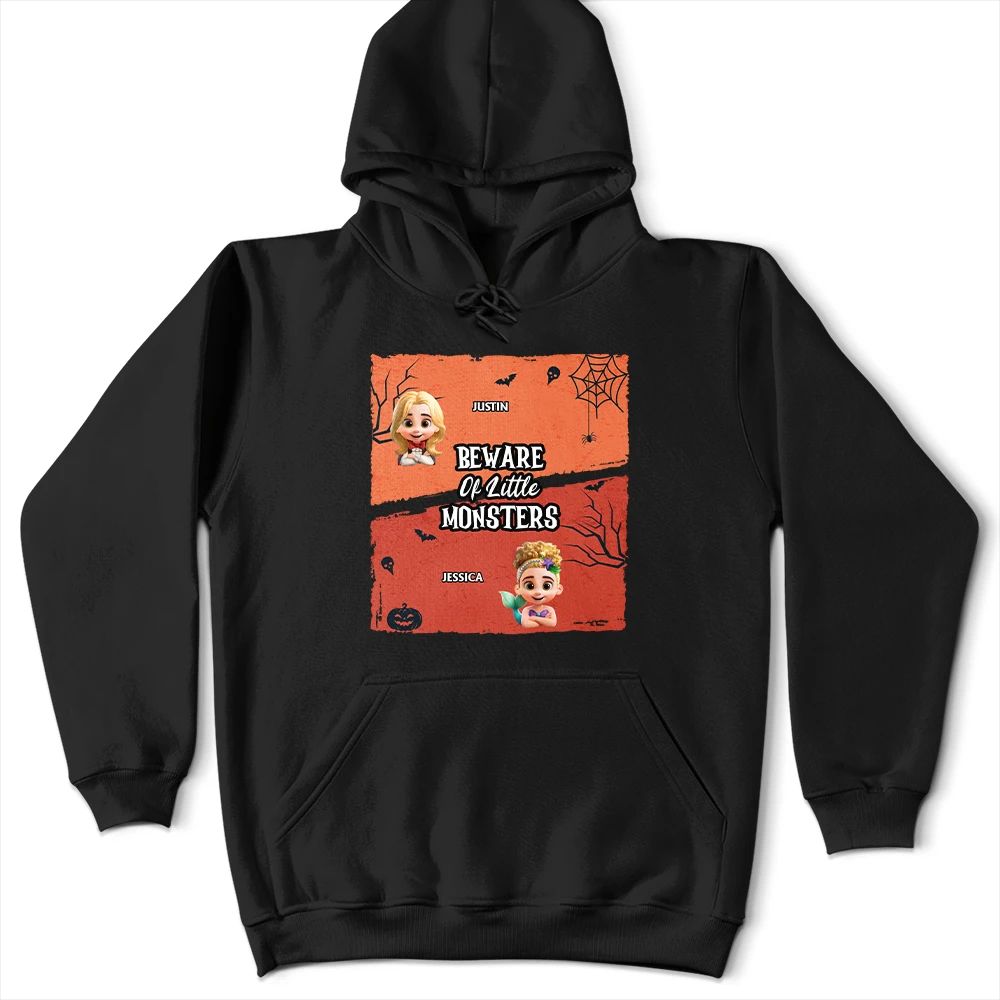 Beware Of Little Monsters - Personalized T Shirt