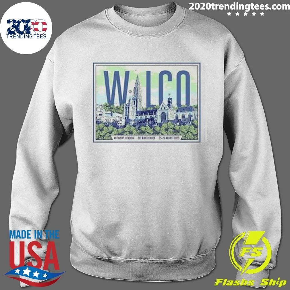 Wilco Band Antwerp Belgium Event Poster At OLT Rivierenhof In Antwerp Belgium On August 25 2026 Shirt