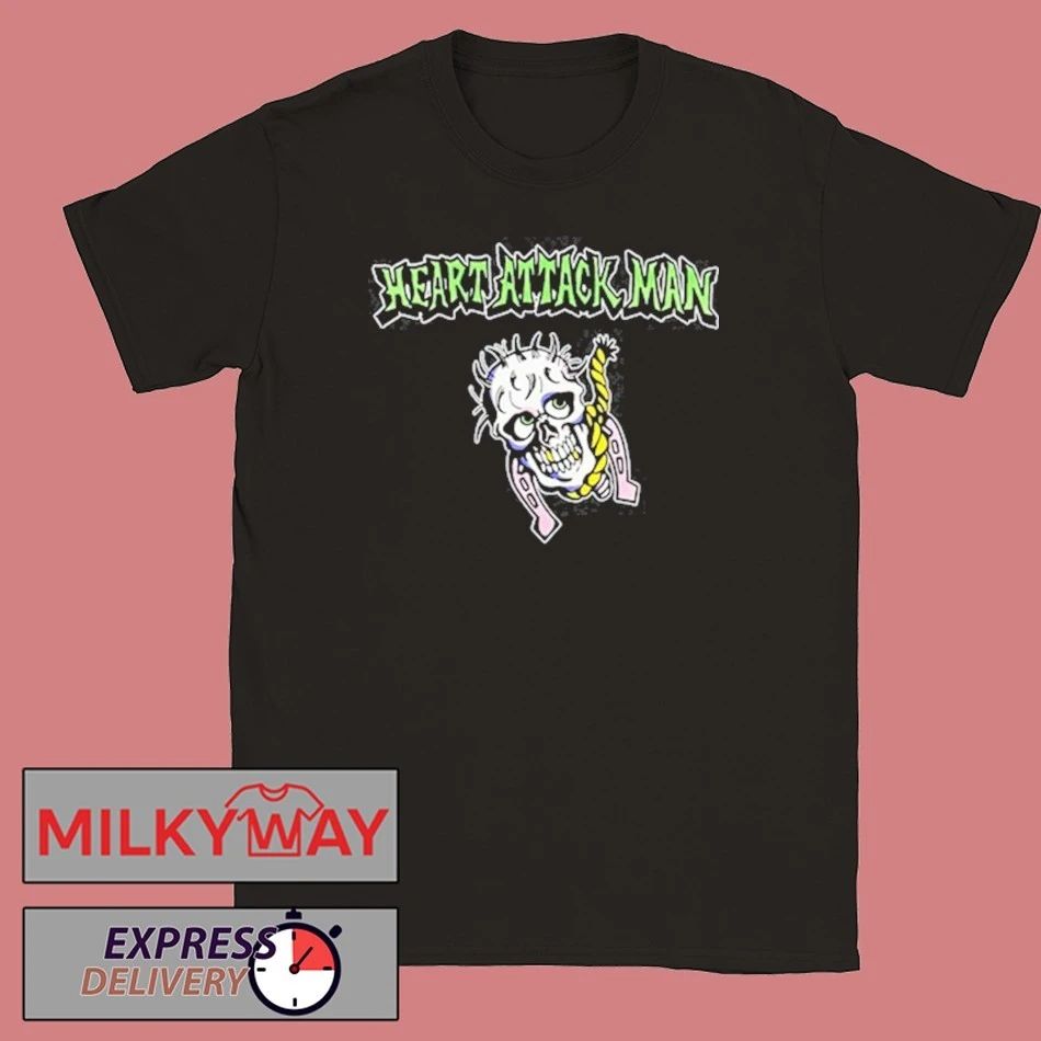 Heart Attack Man Skull Noose T-Shirt