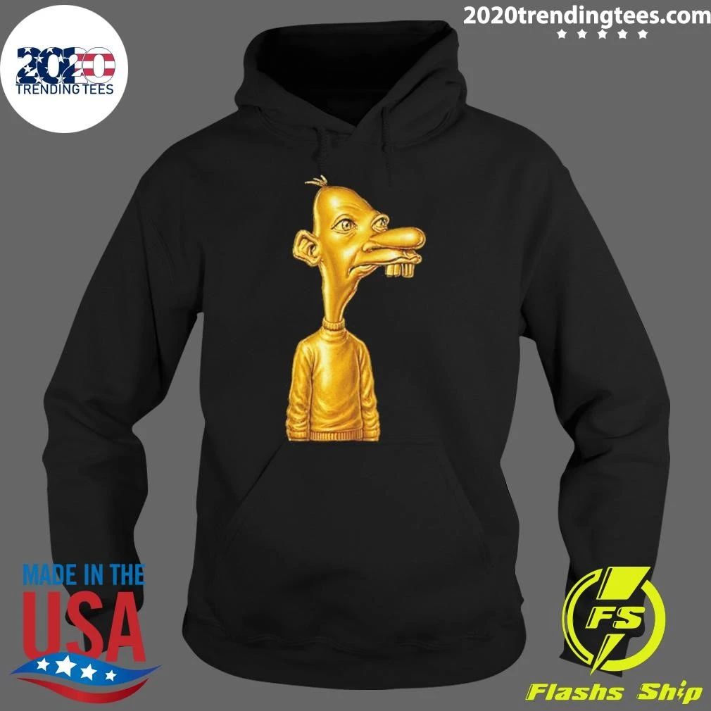 Neegy Manny Statue Gold Shirt