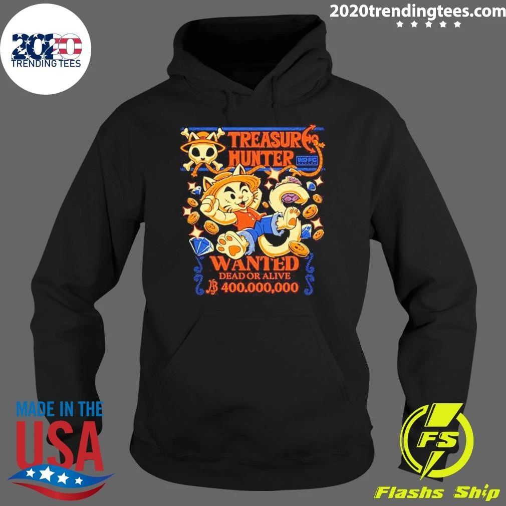 Treasure Hunter Wanted Dead Or Alive Shirt