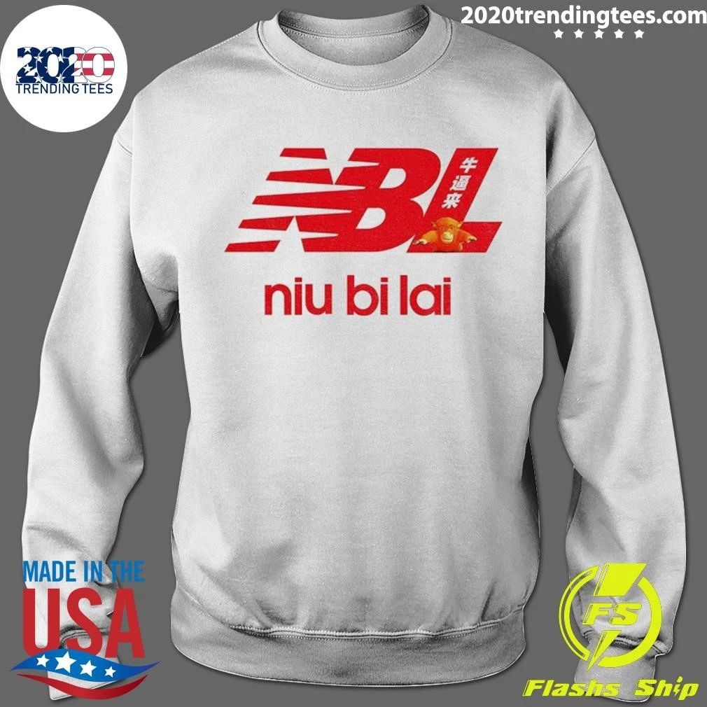 Niu Bi Lai Nbl Parody Red Logo Shirt