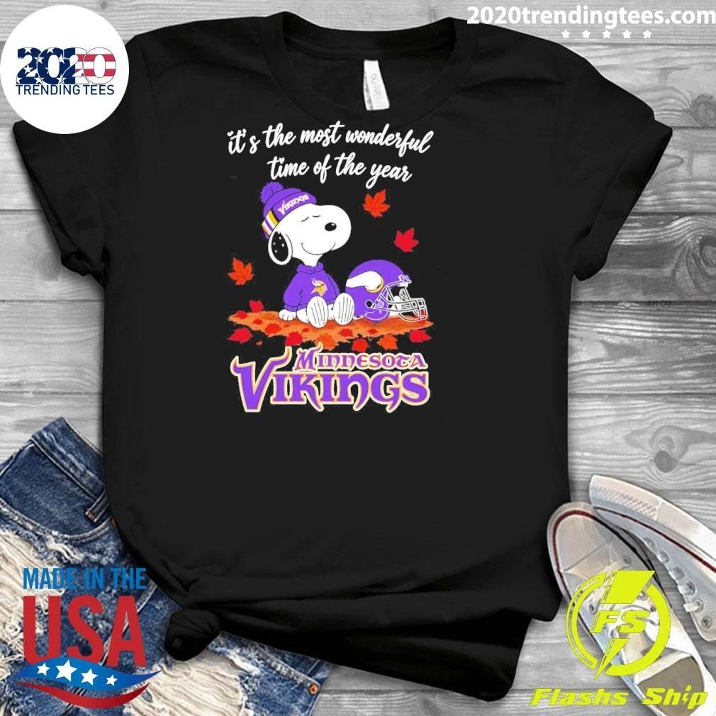 Minnesota Vikings It’s The Most Wonderful Time Of The Year Shirt
