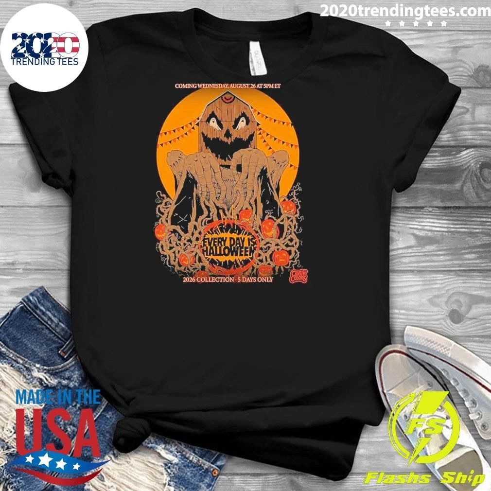 Coming August 26 At 5pm Et An Every Day Is Halloween 2026 Collection 5 Days Only Shirt
