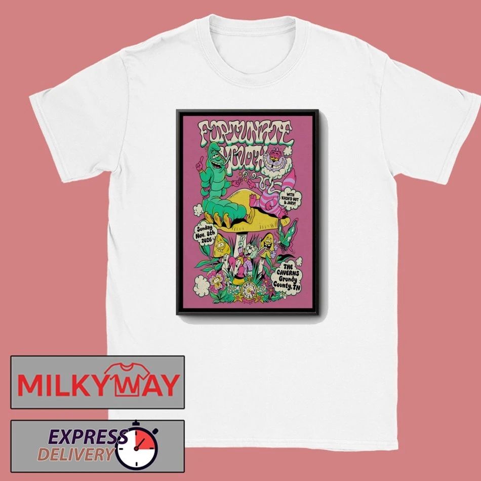 Fortunate Youth 11 8 2026 Pelham TN Poster shirt