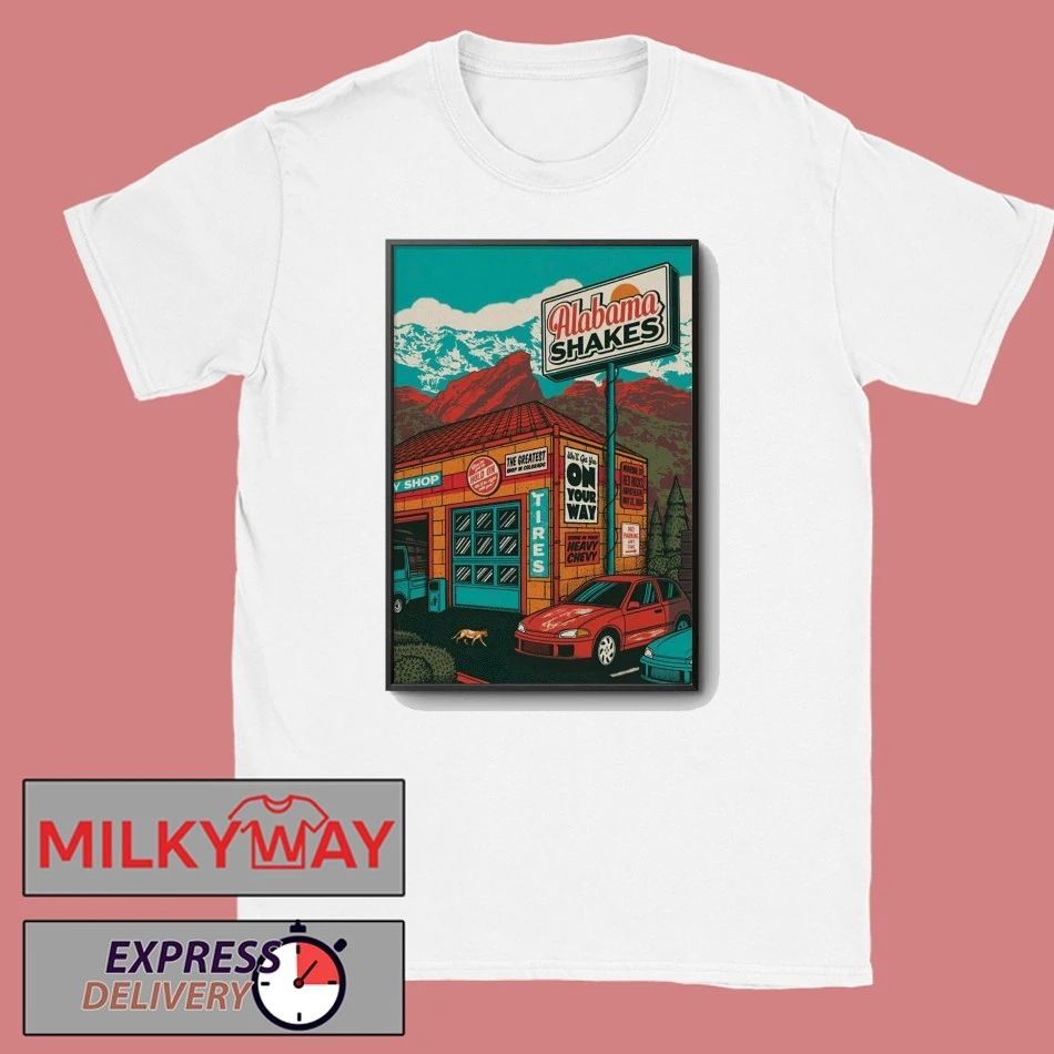 Alabama Shakes May 25 2026 Red Rocks Amphitheatre Show Poster shirt