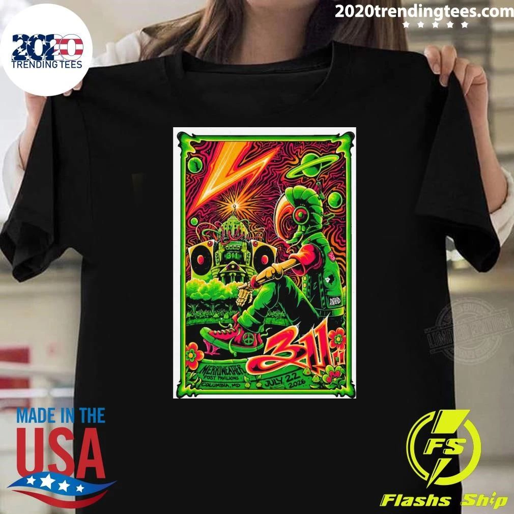 311 July 22 2026 Merriweather Post Pavilion in Columbia, Maryland Shirt