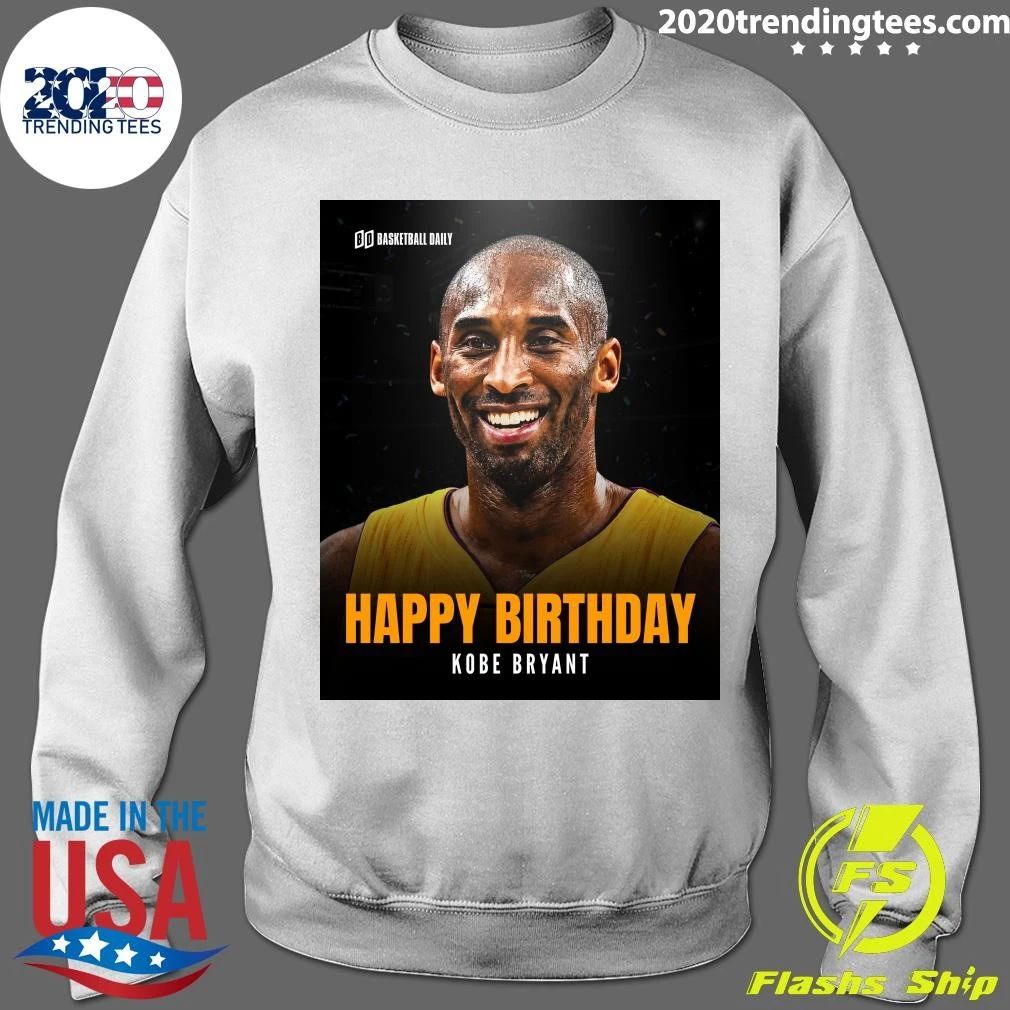 Happy 48th Birthday to Kobe Bryant Shirt
