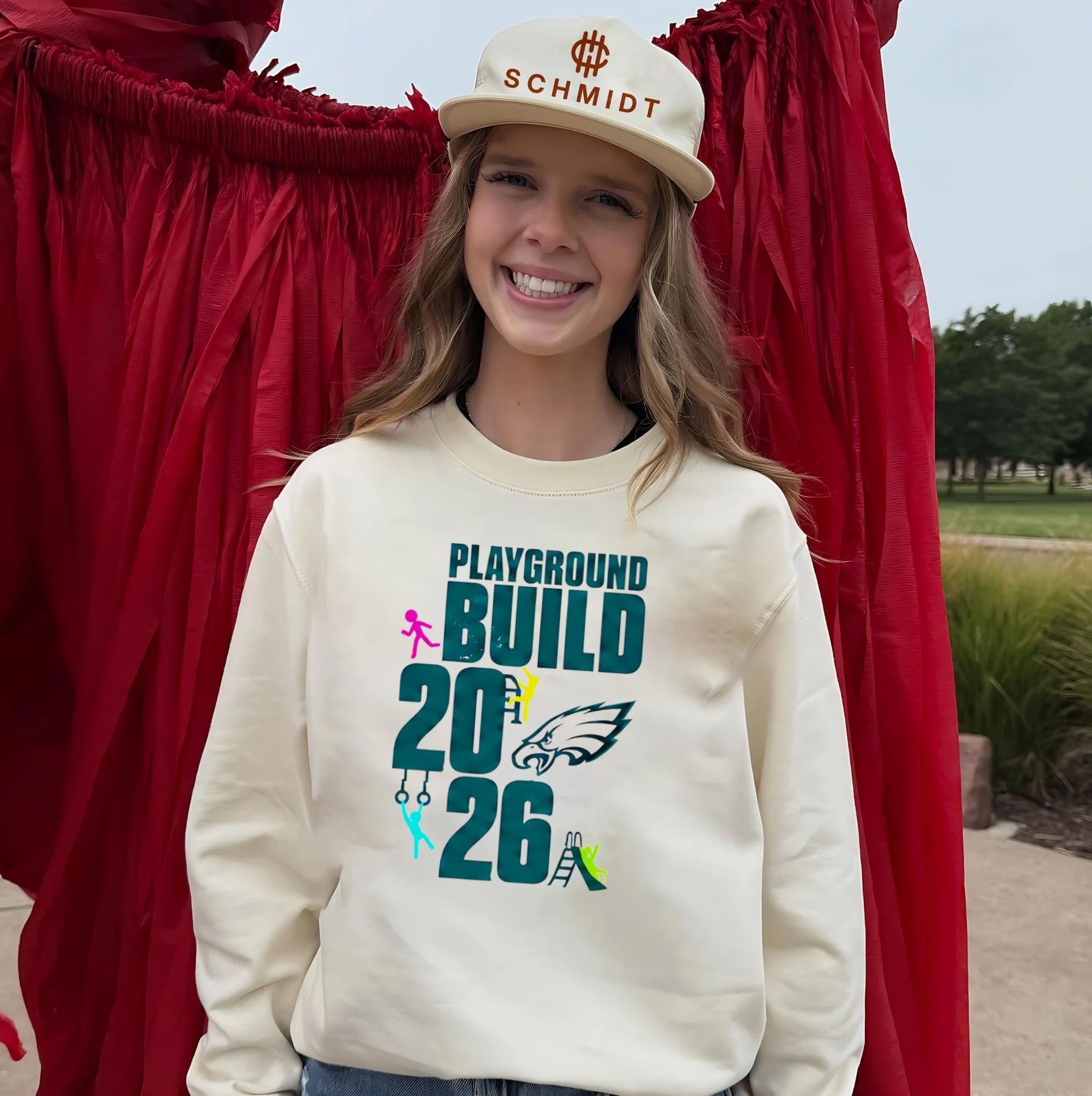 Playground Build 2026 Philadelphia Eagles shirt