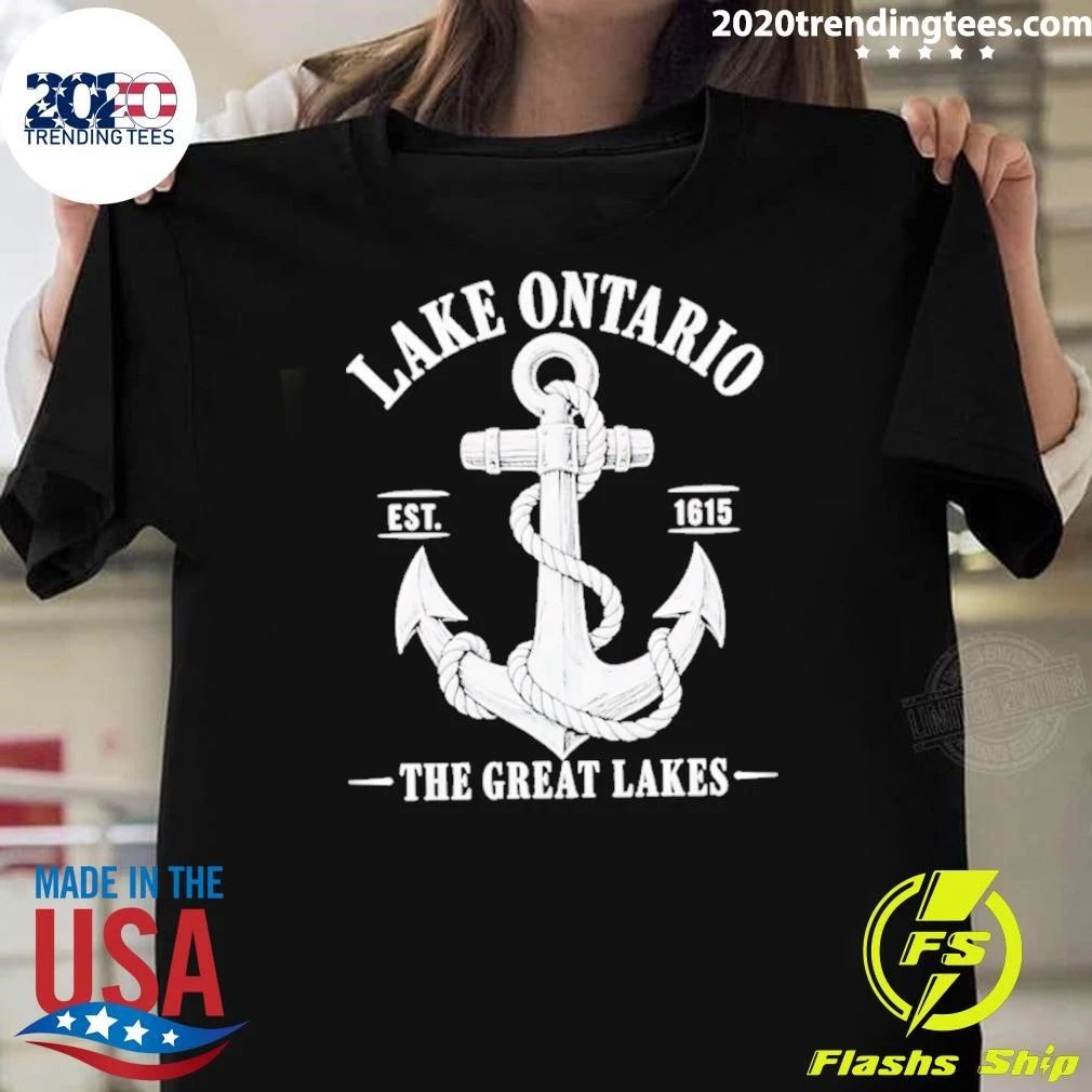 Lake Ontario The Great Lakes 1615 Shirt