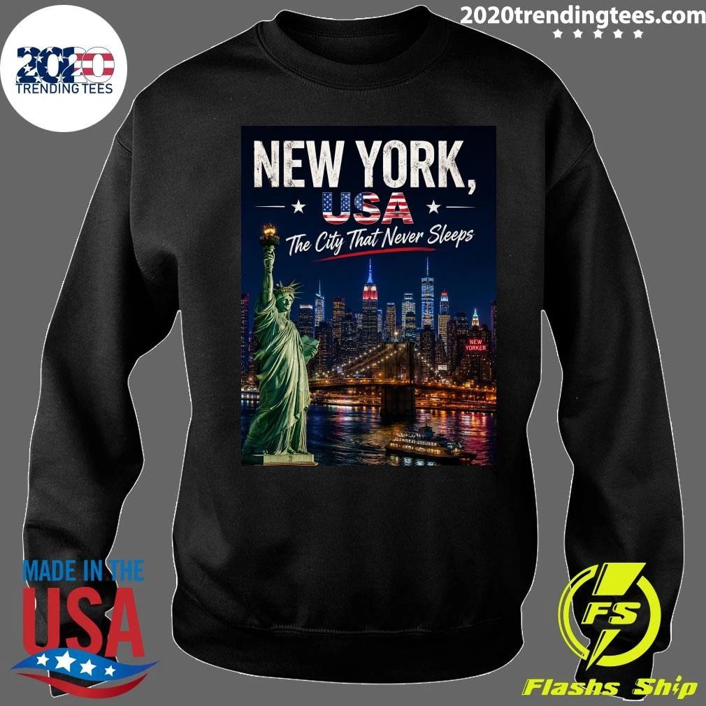 New York, USA The City That Never Sleeps Shirt
