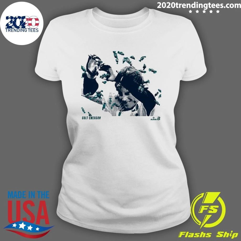 Colt Emerson Walk-Off Bubble Gum Bath Shirt