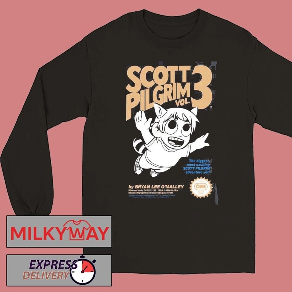 Scott Pilgrim Vol 3 Scott Pilgrim And The Infinite Sadness 20th Anniversary Merch The Biggest Most Exiting Adventure T-Shirt