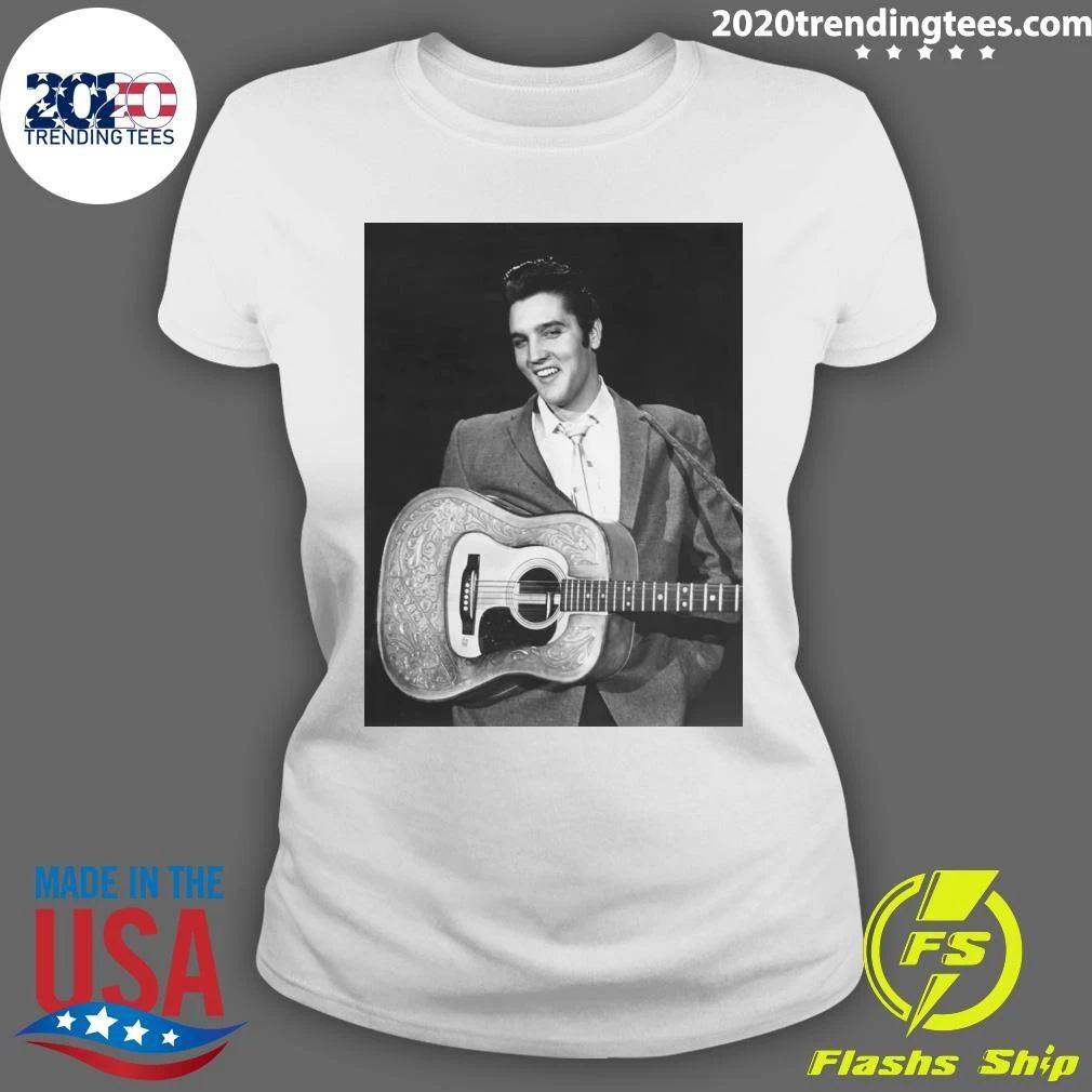 Rock and Roll Elvis Presley in 1956 Shirt