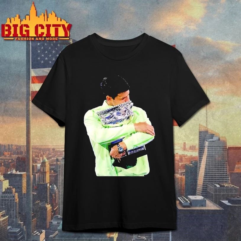 Carlos Alcaraz 2026 Australia Open Champion Holding Trophy t-shirt