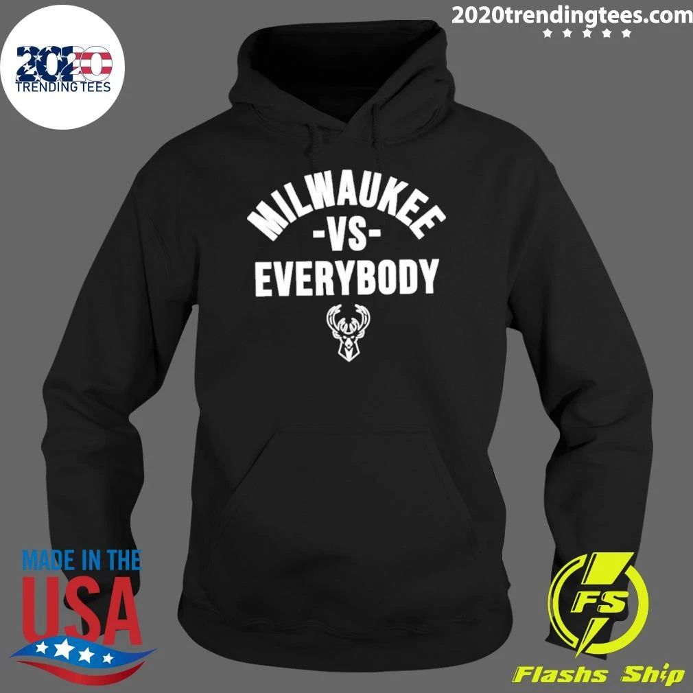 Milwaukee Bucks NBA Vs. Everybody Shirt