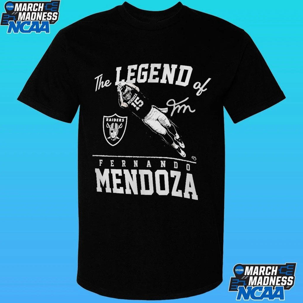 The Legend Of Fernando Mendoza Las Vegas Raiders Shirt