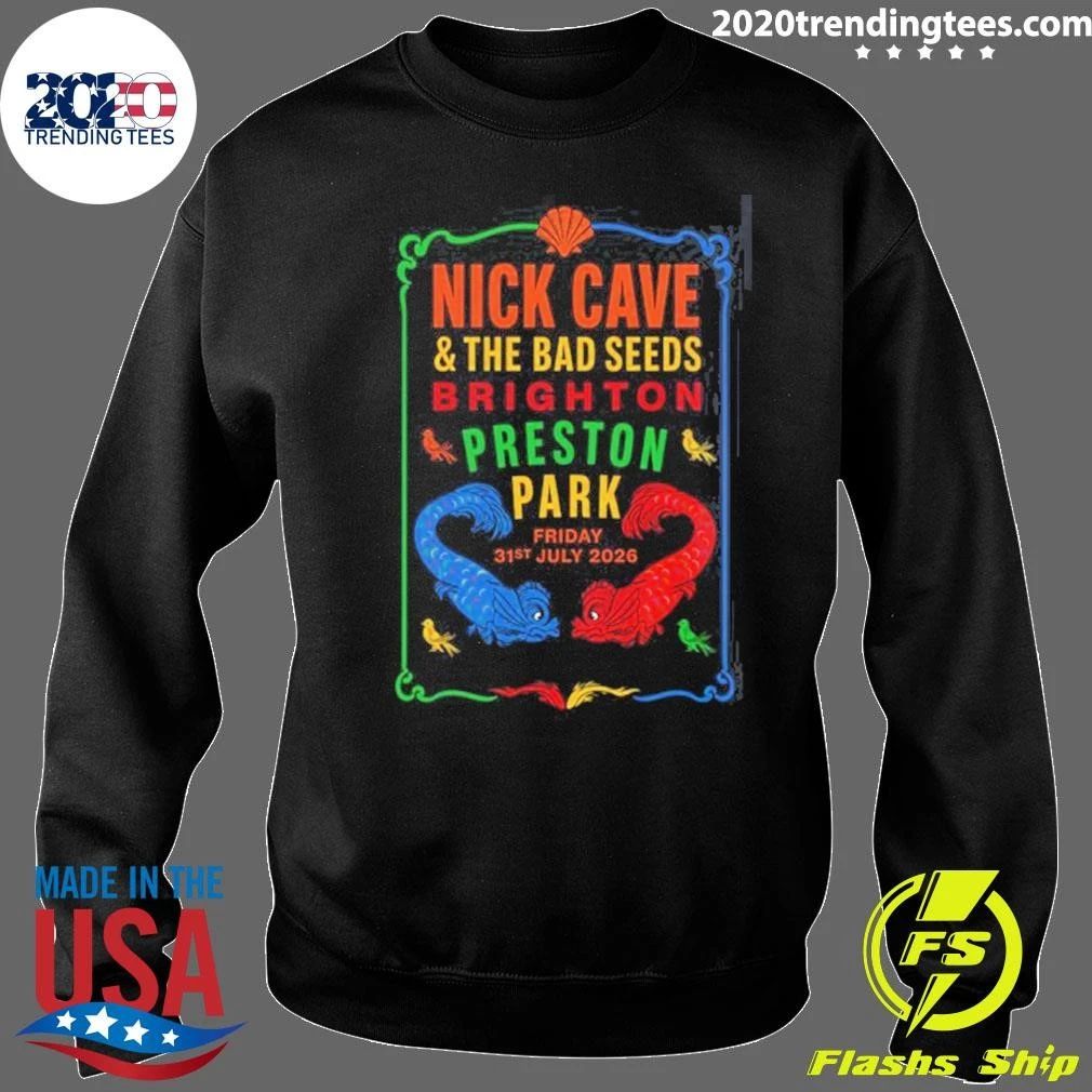 Nick Cave and The Bad Seeds Brighton Preston Park Friday 31st July 2026 Shirt
