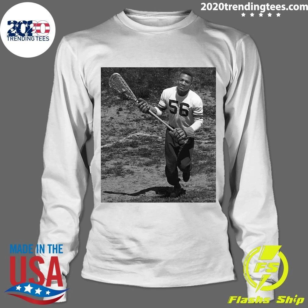 Jim Brown and The 56 Uganda Lacrosse Challenge Shirt