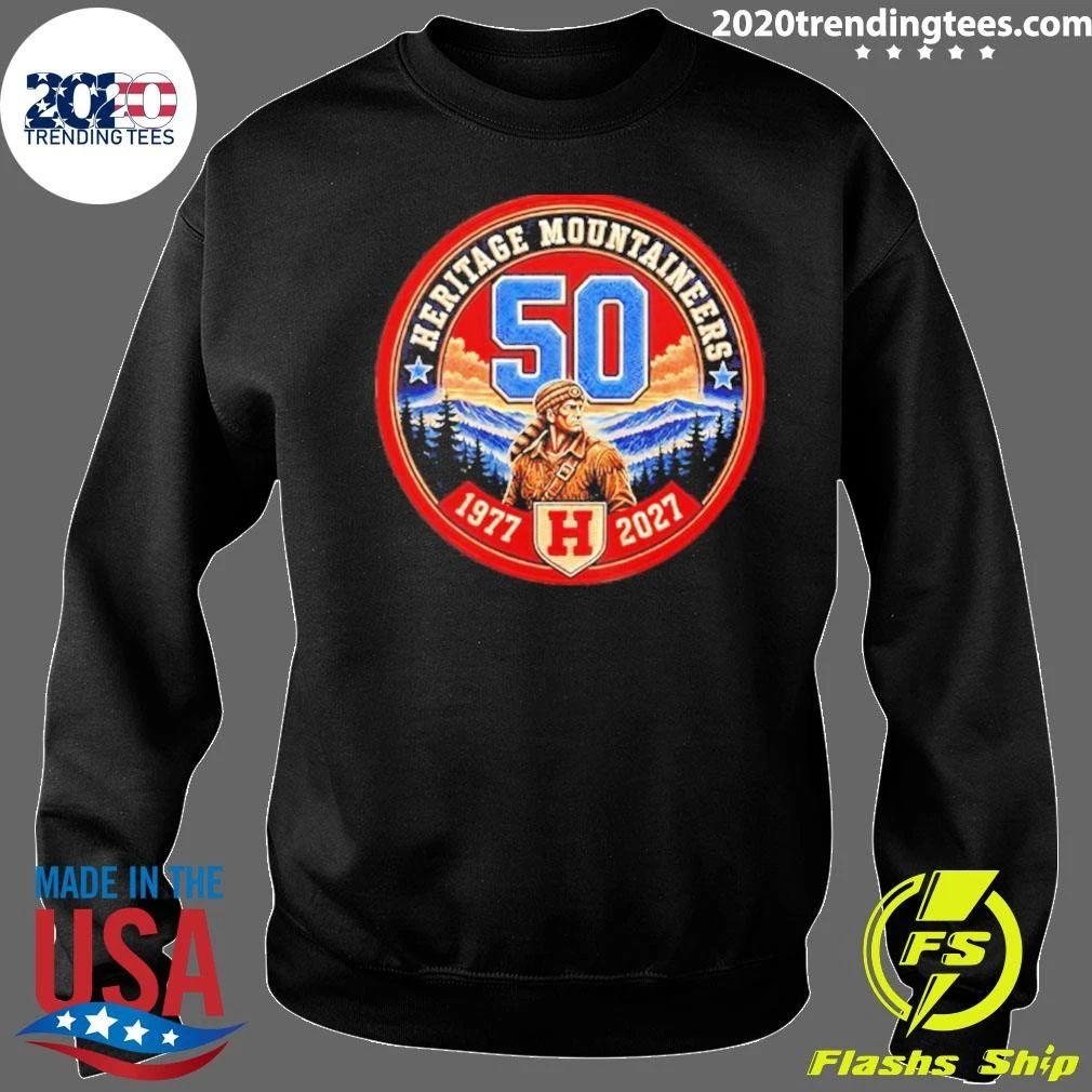 Heritage Mountaineers 50 1977 2027 Anniversary Shirt