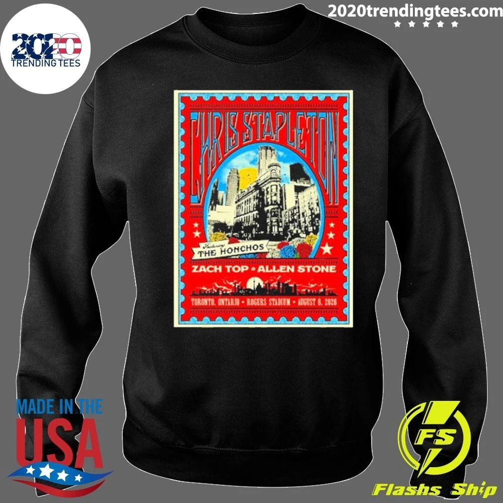 Chris Stapleton In Toronto On August 6 2026 Shirt