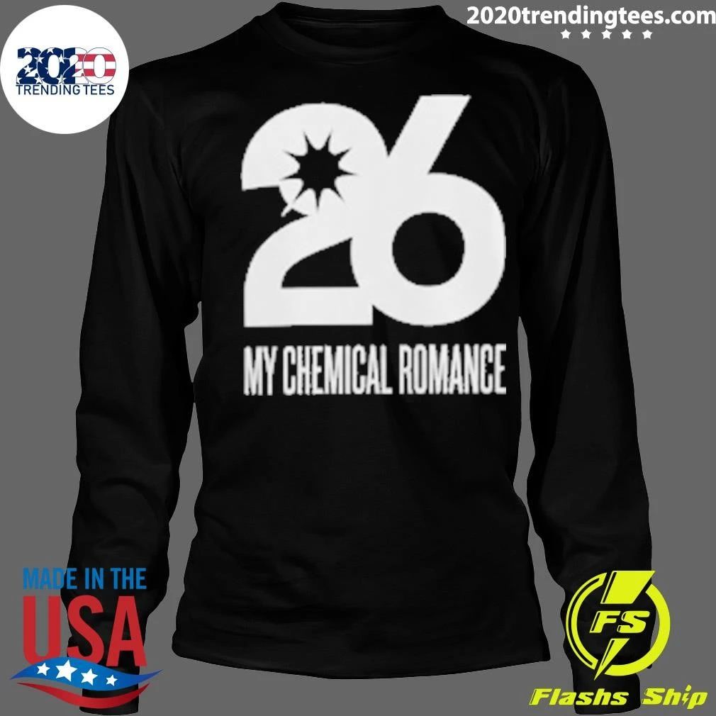 My Chemical Romance Merch The Black Parade 2026 Tour North America Polo Shirt