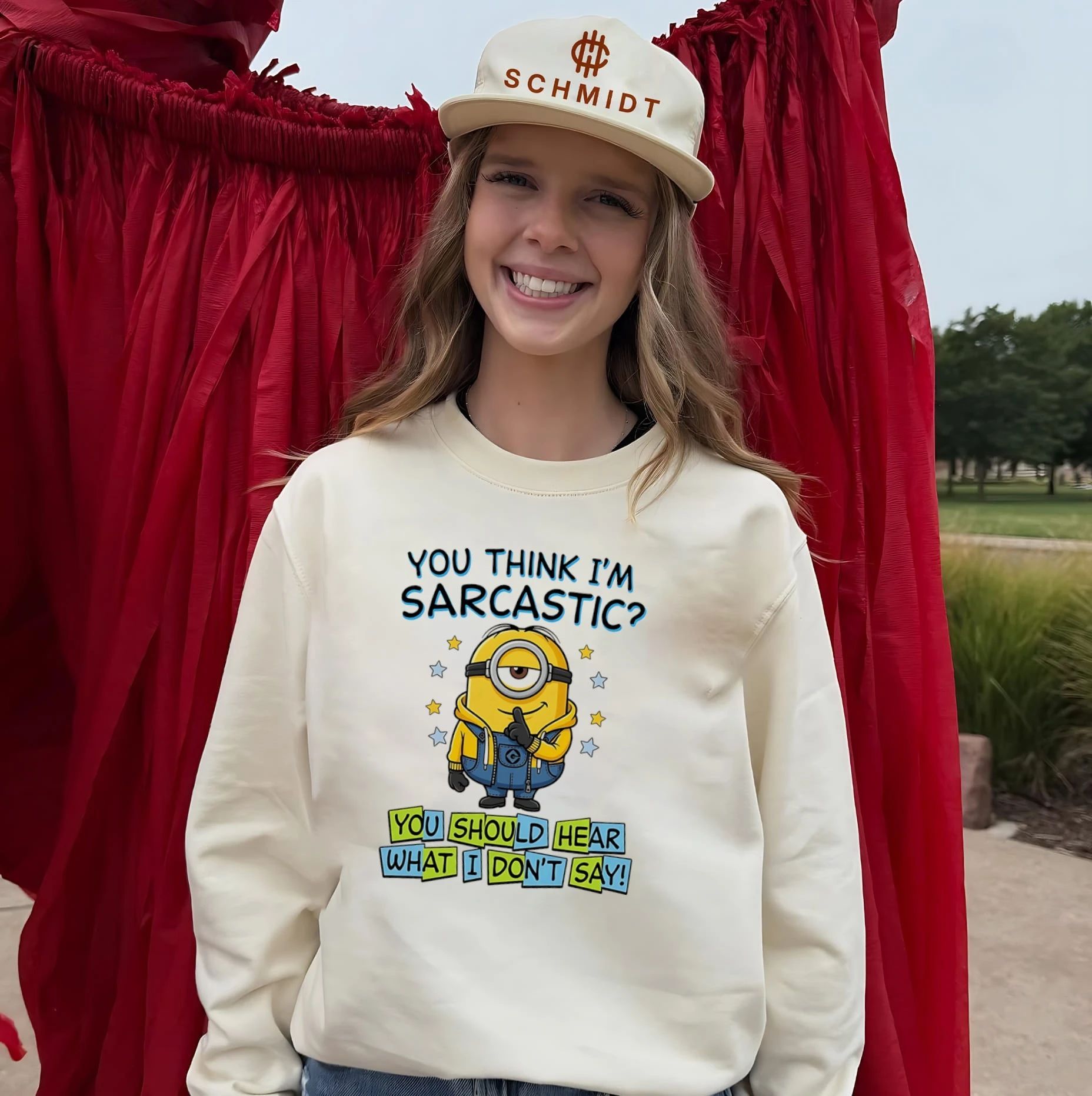 You think I’m sarcastic you should hear what Minion shirt