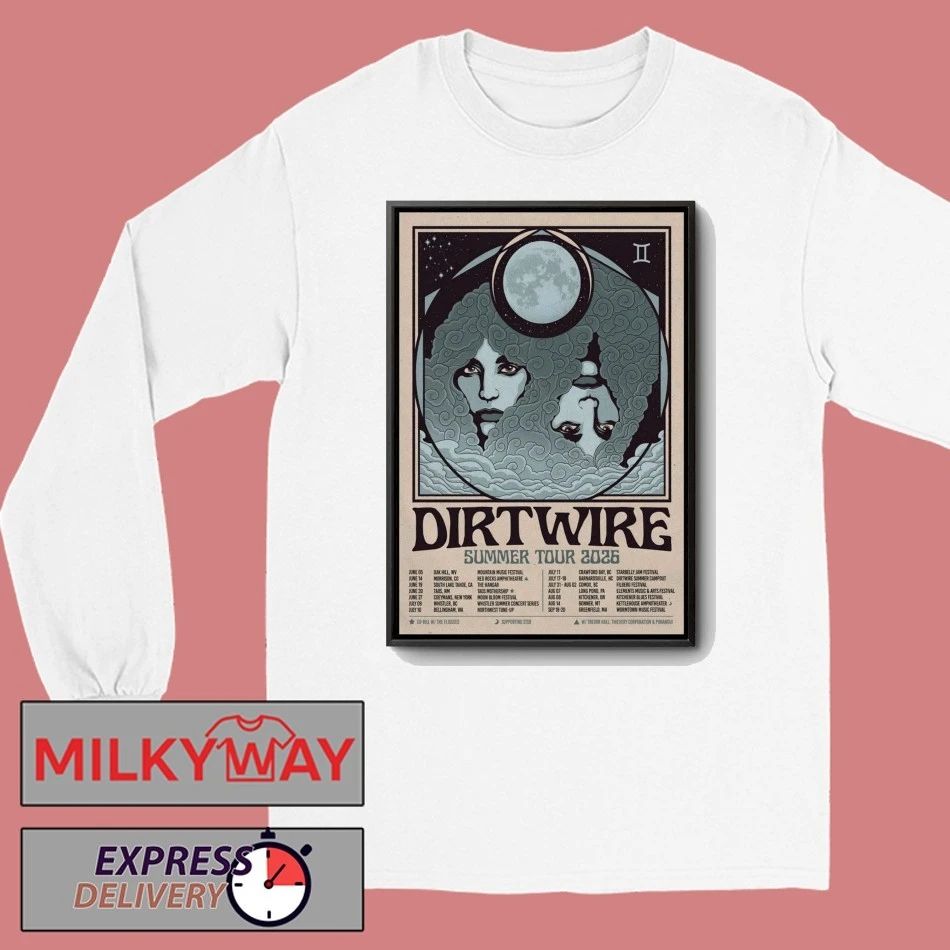 Dirtwire Summer Tour 26 Poster shirt