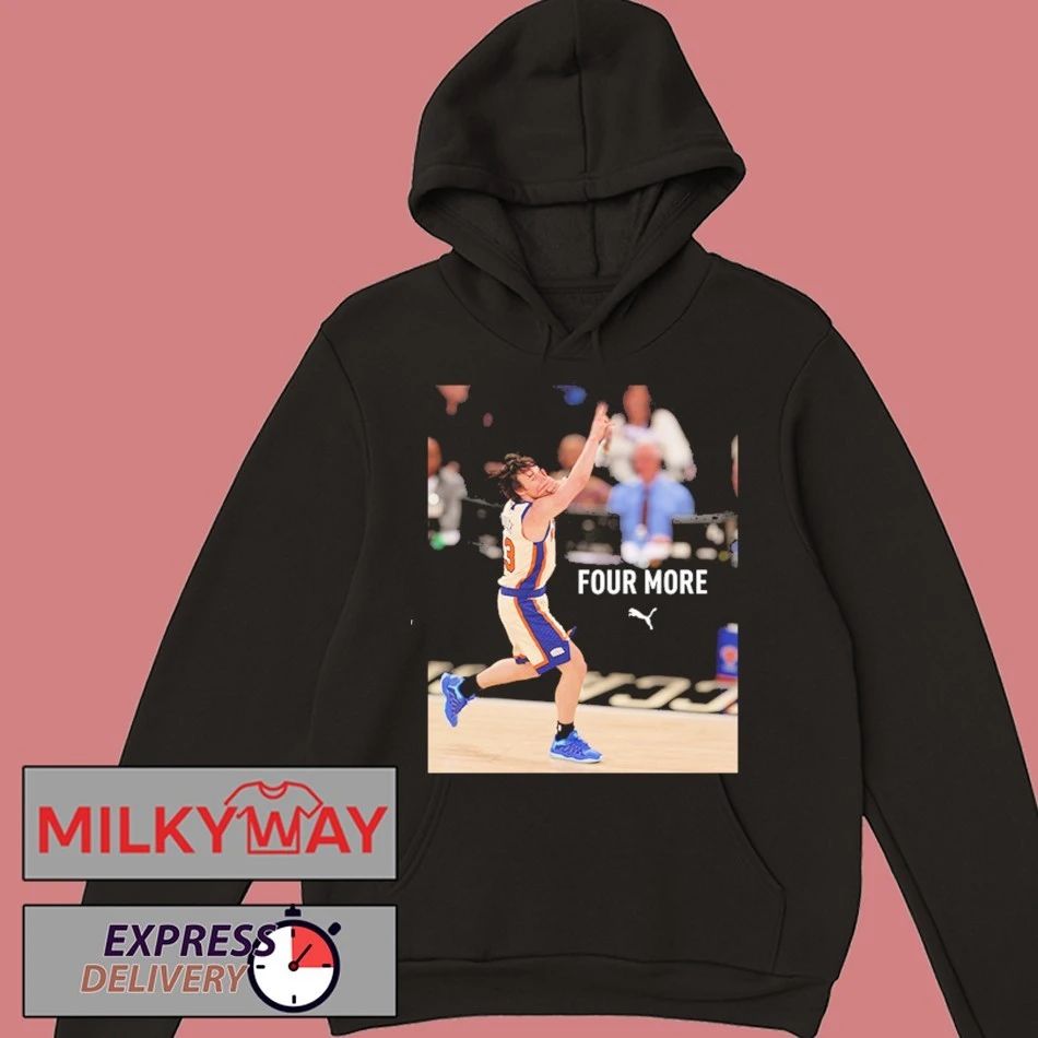 Tyler Kolek New York Knicks Coming NBA Finals 2026 Four More shirt