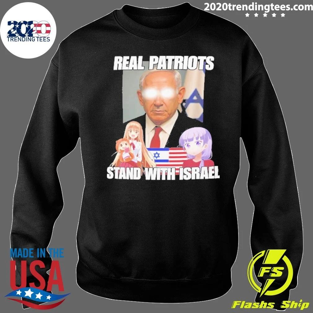 Benjamin Netanyahu Real Patriots Stand With Israel Meme Shirt