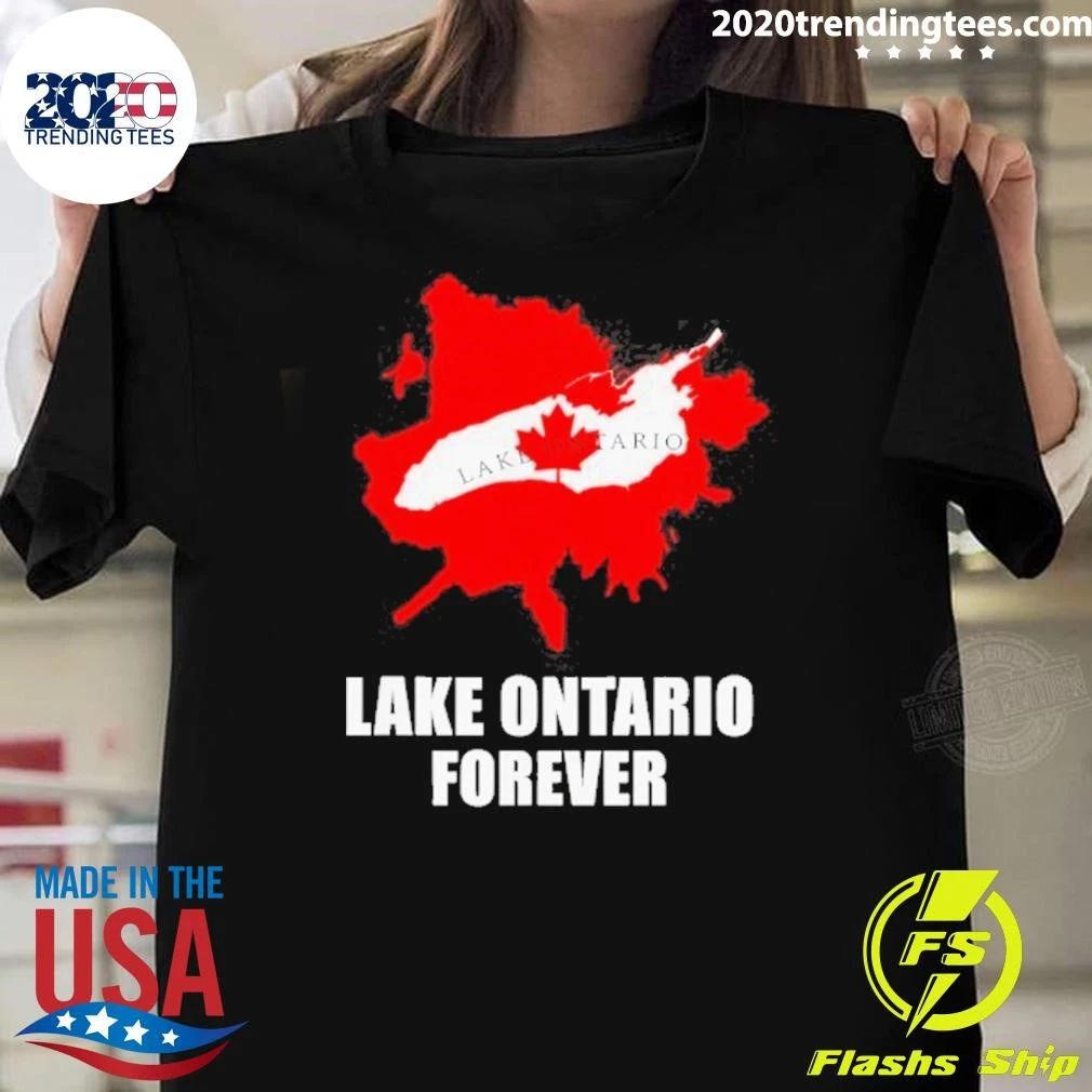 Lake Ontario Forever Canada Map Shirt