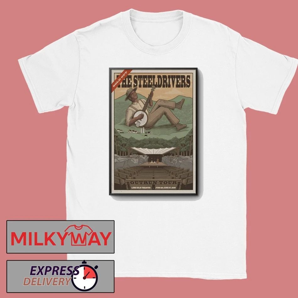 The SteelDrivers Lexington VA 6 26-6 27 2026 Poster shirt