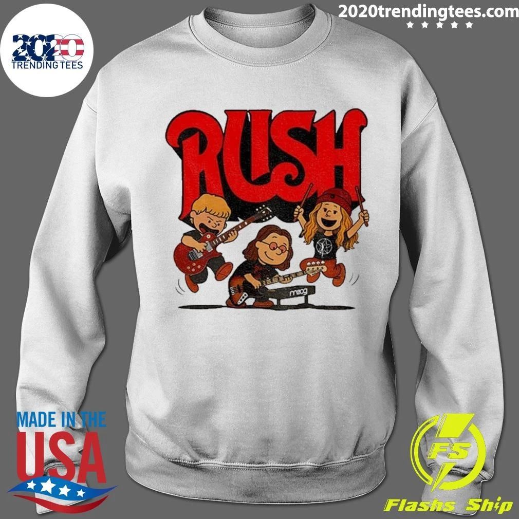 Rush with Anika Nilles Band Parody Rock Drummer shirt