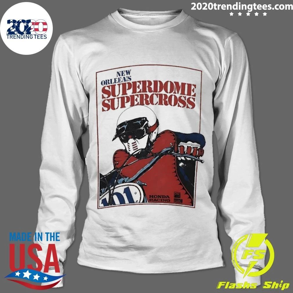 New Orleans Superdome Supercross Honda Racing 101 Shirt