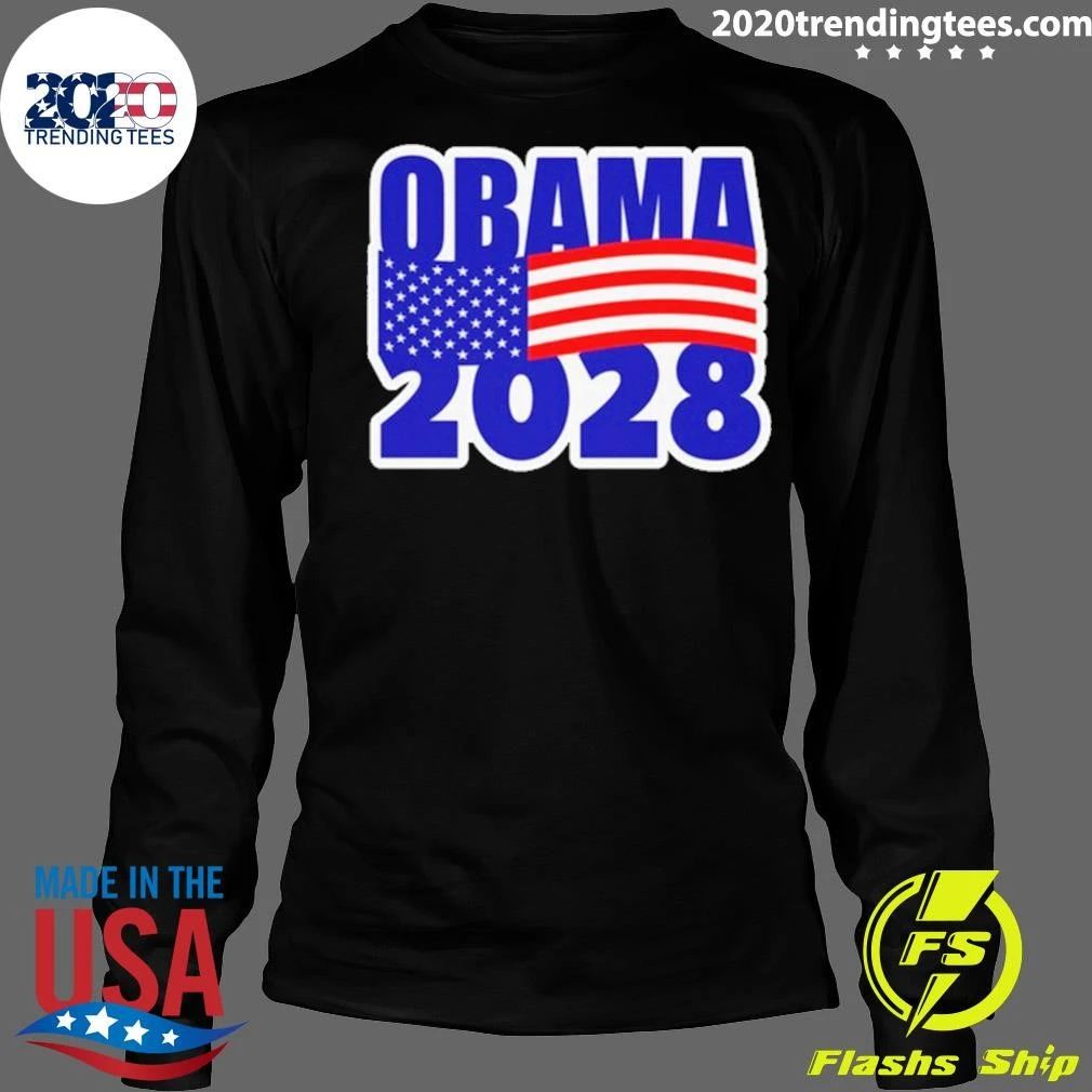 Obama For President 2028 Shirt