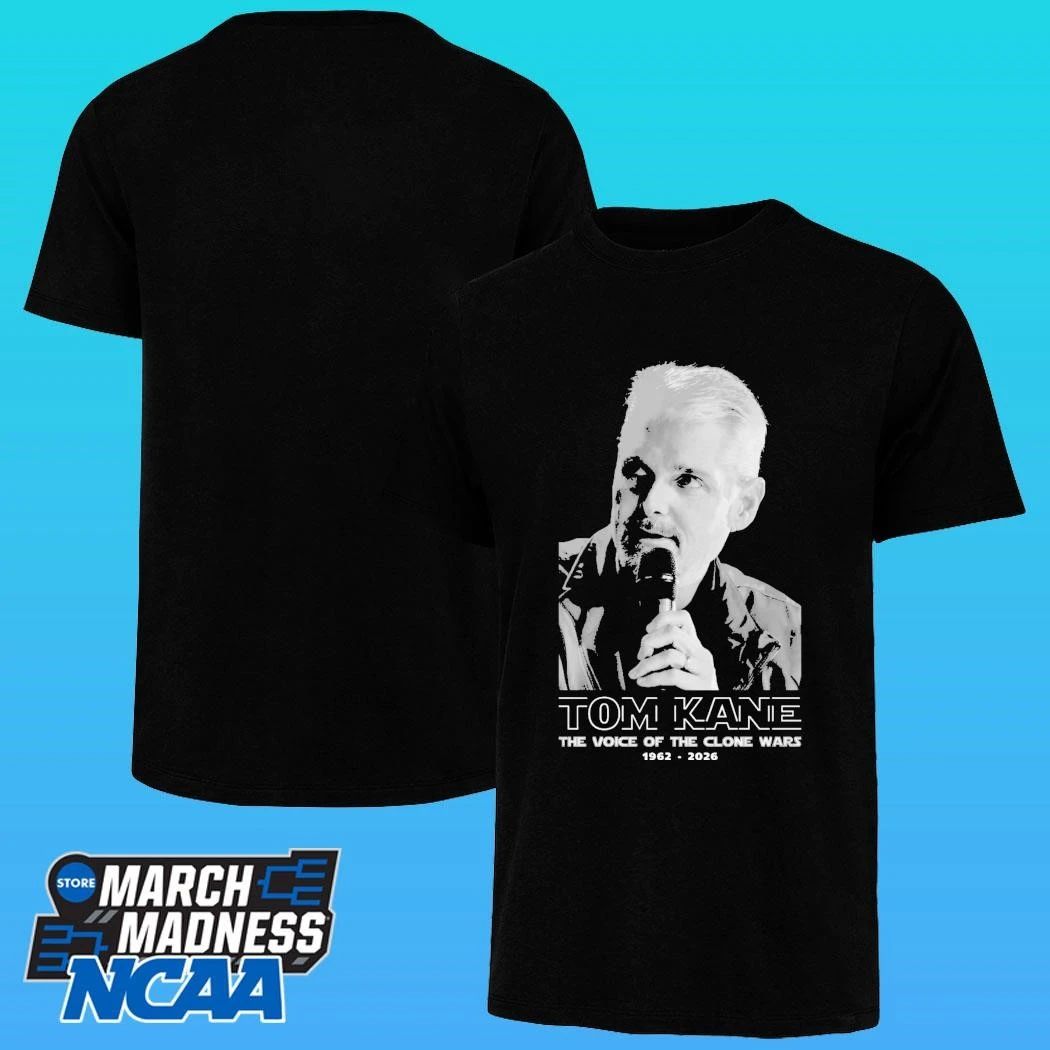 Tom Kane The Voice Of The Clone Wars 1962- 2026 Shirt