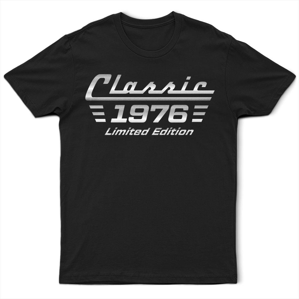 Classic Year Limited Edition - Personalized T Shirt