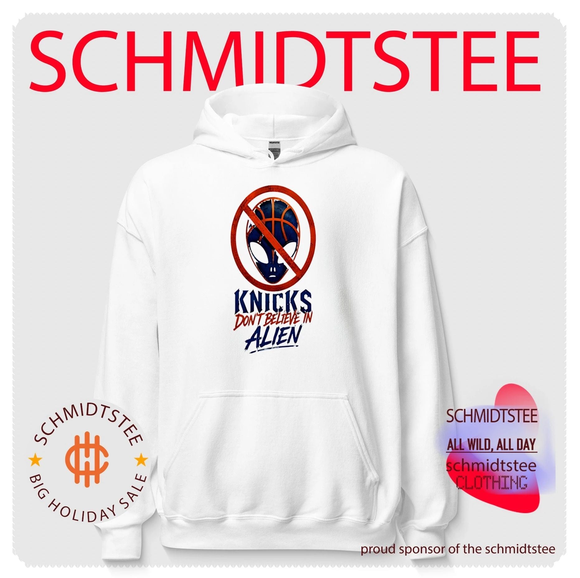 New York Knicks don’t believe in alien graphic shirt