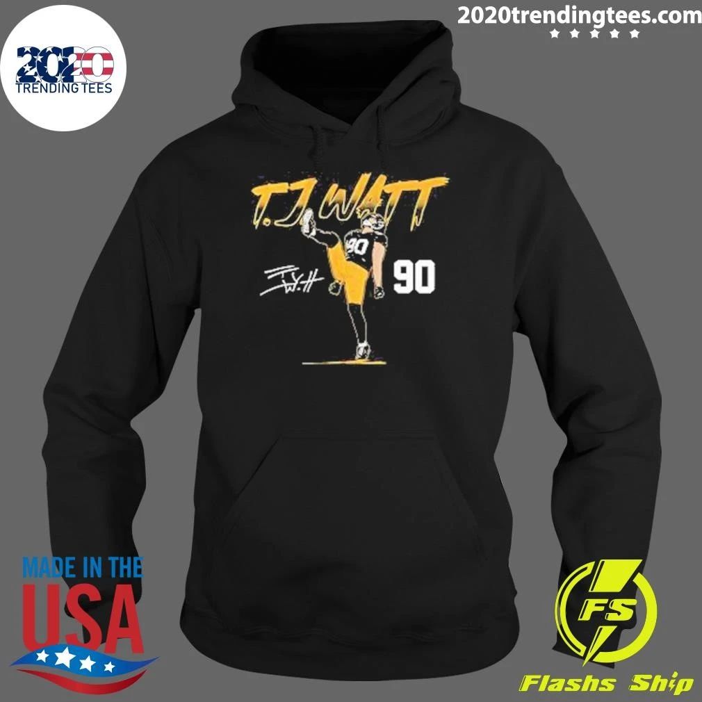 T.J. Watt 90 Pose Signature Shirt