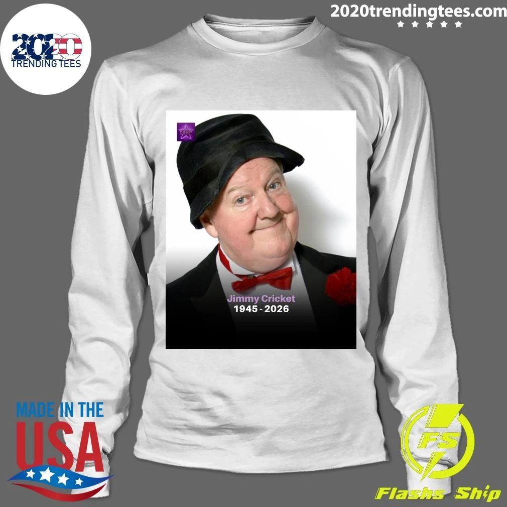 Rip Jimmy Cricket 1945-2026 Shirt
