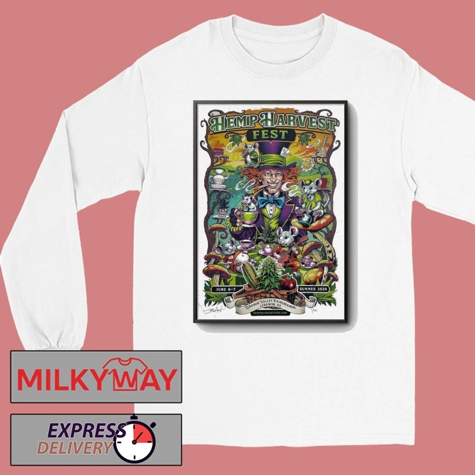 The Hemp Harvest Fest June 6–7, 2026 in Lebanon, Pennsylvania Poster shirt