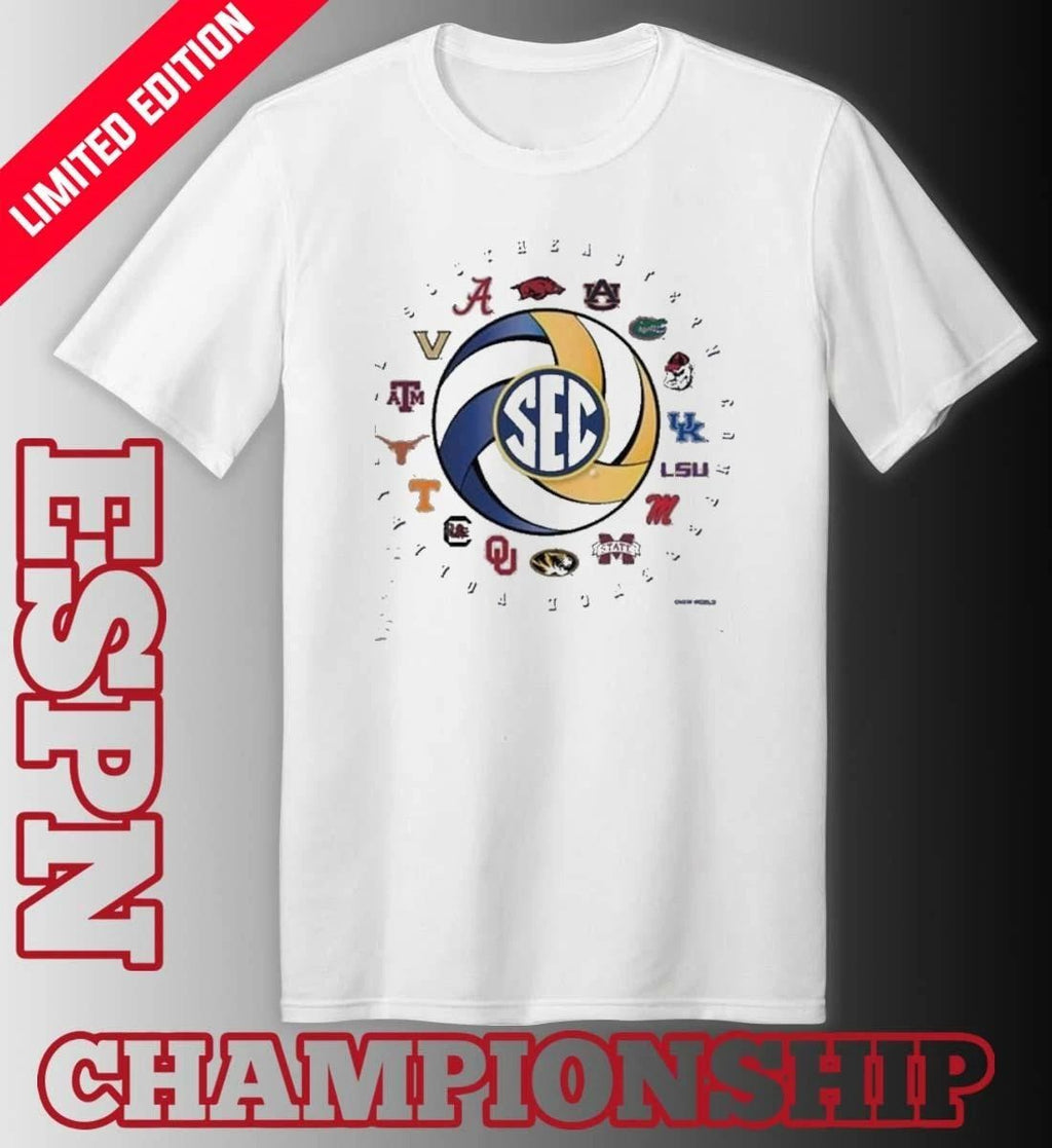 2026 SEC Volleyball Teams Shirt