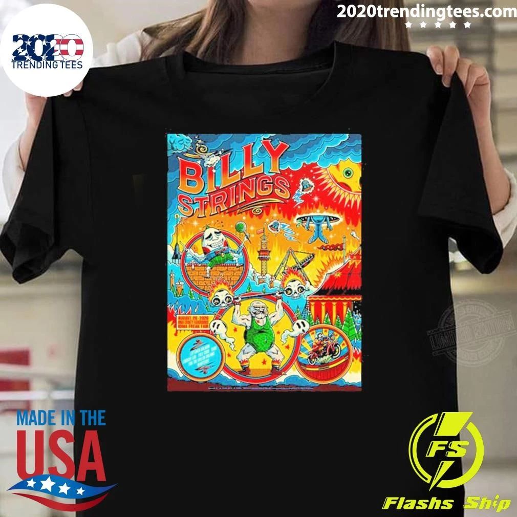 Billy Strings Ionia MI Night 1 At Ionia Freak Fair In Ionia MI On August 28 2026 Shirt