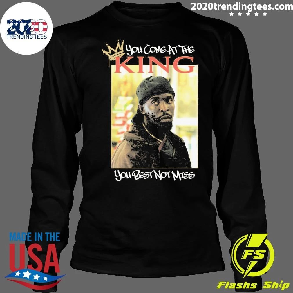 The Wire Oversized You Come At The King, You Best Not Miss Shirt