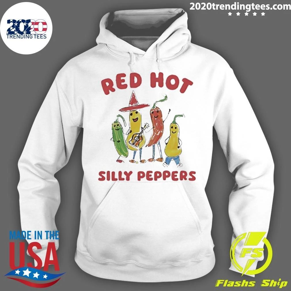 Red Hot Silly Peppers funny vegetable Shirt