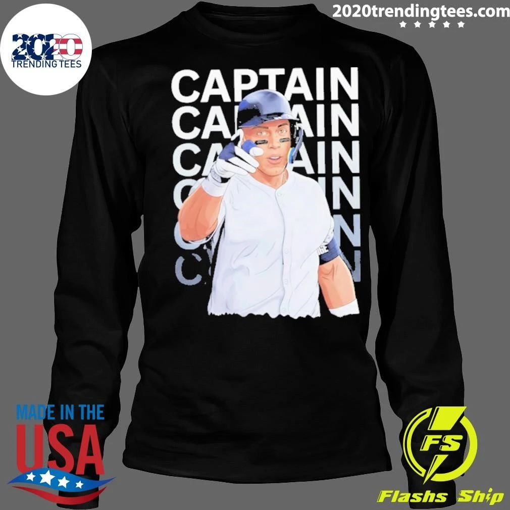 Aaron Judge Captain New York Yankees Baseball Shirt