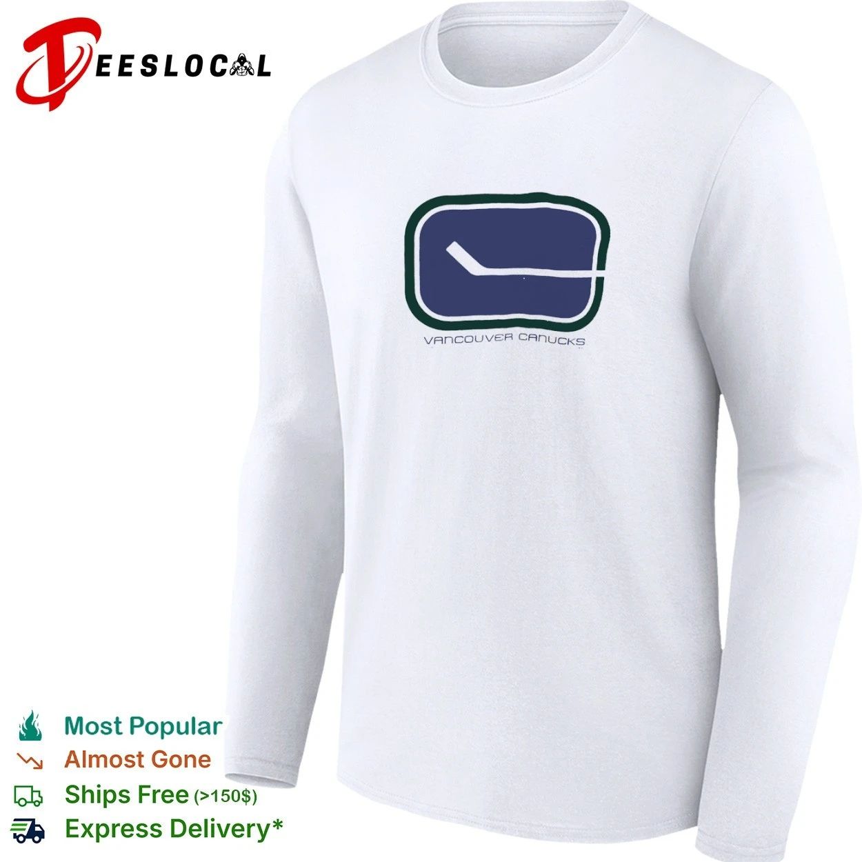 Vancouver Canucks NHL Hockey T-shirt