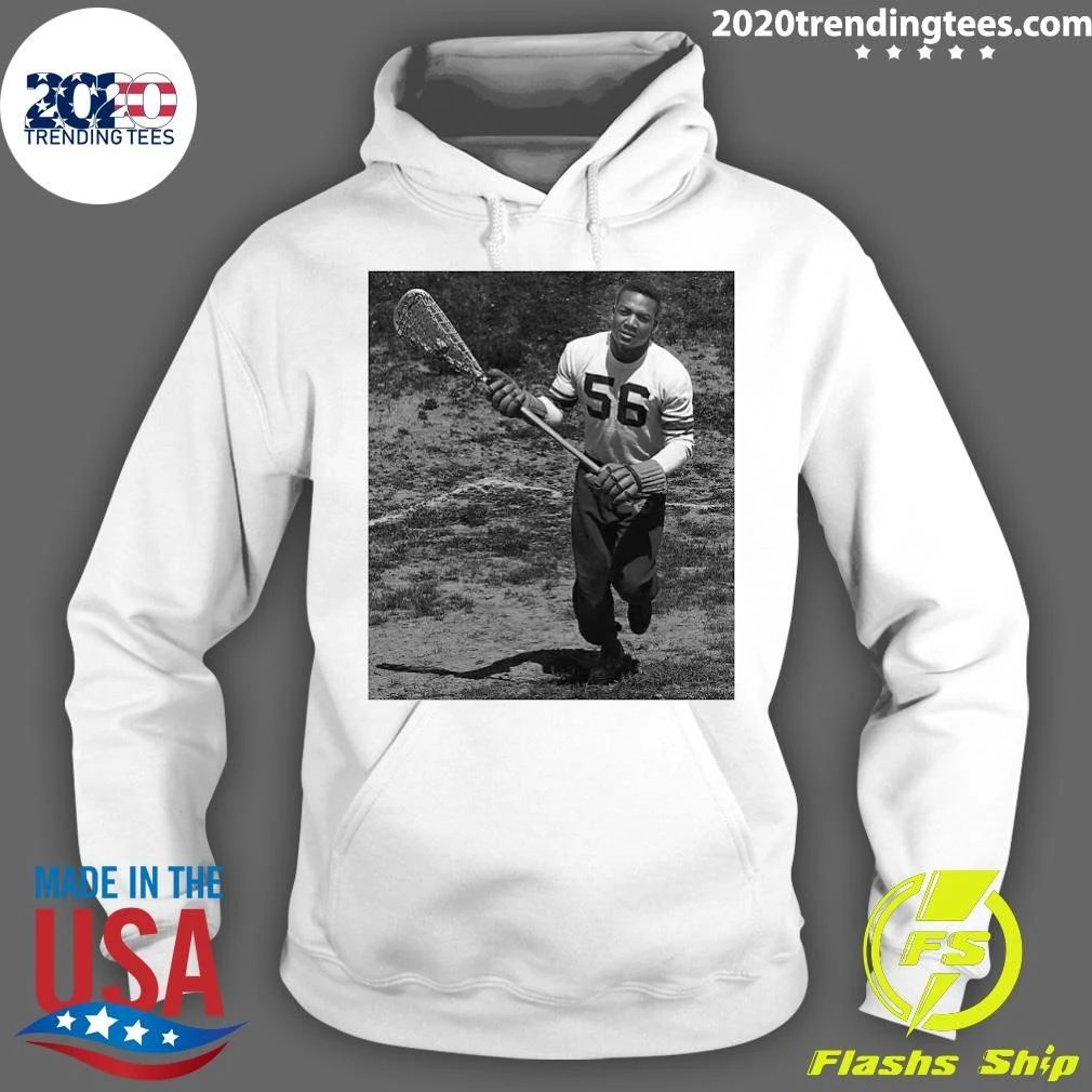 Jim Brown and The 56 Uganda Lacrosse Challenge Shirt
